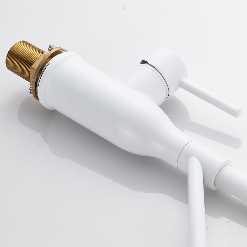 Смеситель для кухни Shevanik S343C-1 белый