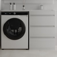 Тумба с раковиной Style Line Даллас 120 Люкс PLUS, напольная, 3 ящика R
