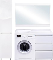 Тумба с раковиной Style Line Даллас 120 Люкс PLUS, напольная, 3 ящика R