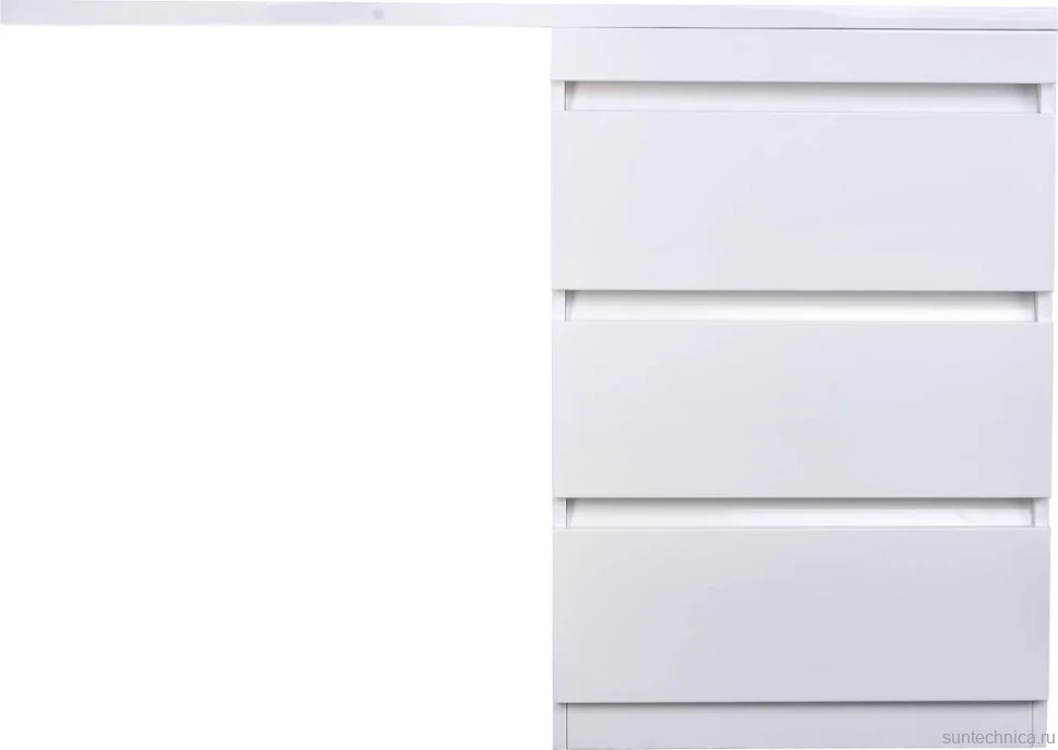 Тумба с раковиной Style Line Даллас 120 Люкс PLUS, напольная, 3 ящика R
