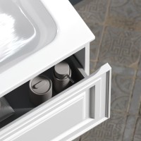 Мебель для ванной комнаты Sancos Very 100 L bianco