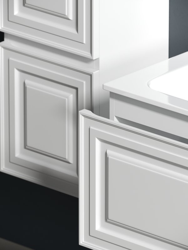 Мебель для ванной комнаты Sancos Very 100 L bianco