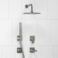 Душевой комплект Wasserkraft Spree A1451.273.274.097.121.275.100.276 С ВНУТРЕННЕЙ ЧАСТЬЮ, никель