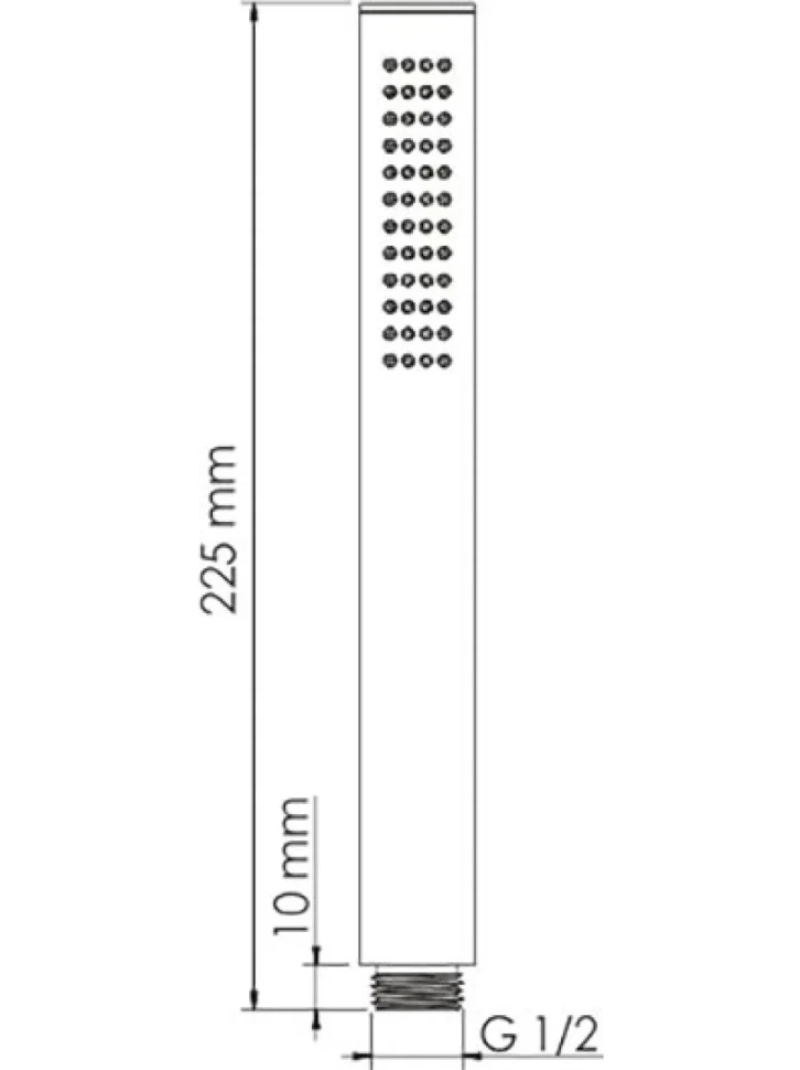 Душевой комплект Wasserkraft Spree A1451.273.274.097.121.275.100.276 С ВНУТРЕННЕЙ ЧАСТЬЮ, никель