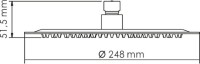 Душевой комплект Wasserkraft Spree A1451.273.274.097.121.275.100.276 С ВНУТРЕННЕЙ ЧАСТЬЮ, никель