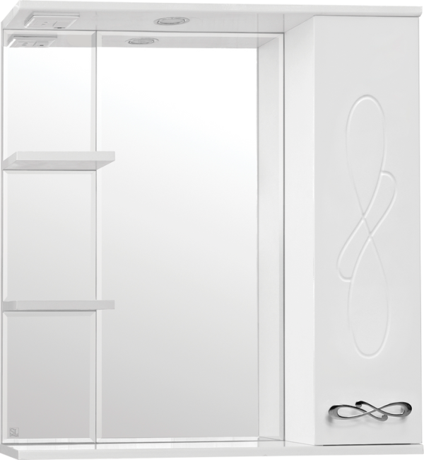 Зеркало Style Line Венеция С 75 белое