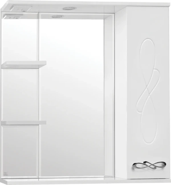 Зеркало Style Line Венеция С 75 белое