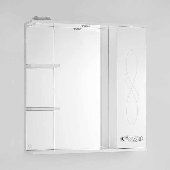 Зеркало Style Line Венеция С 75 белое