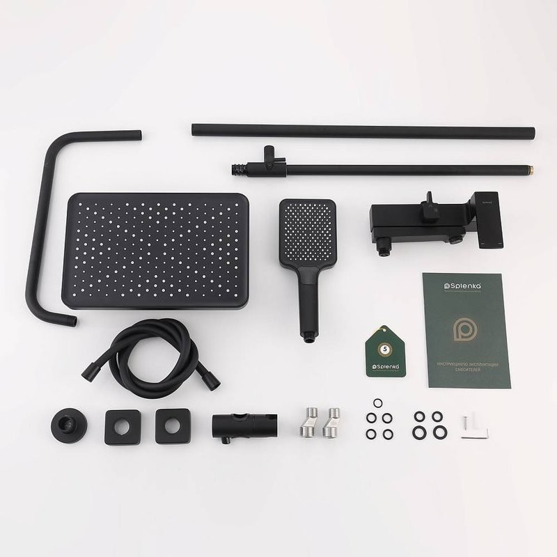 Душевая стойка Splenka S01 S01.24.06 черный