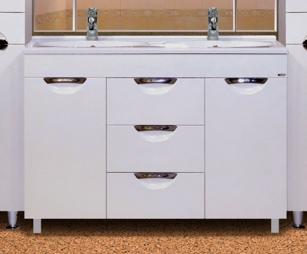 Тумба под раковину Misty София 120 с ящиками