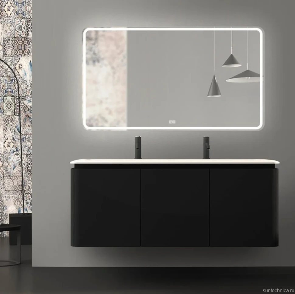 Зеркало BelBagno SPC-MAR-1400-800-LED-TCH-WARM с подсветкой