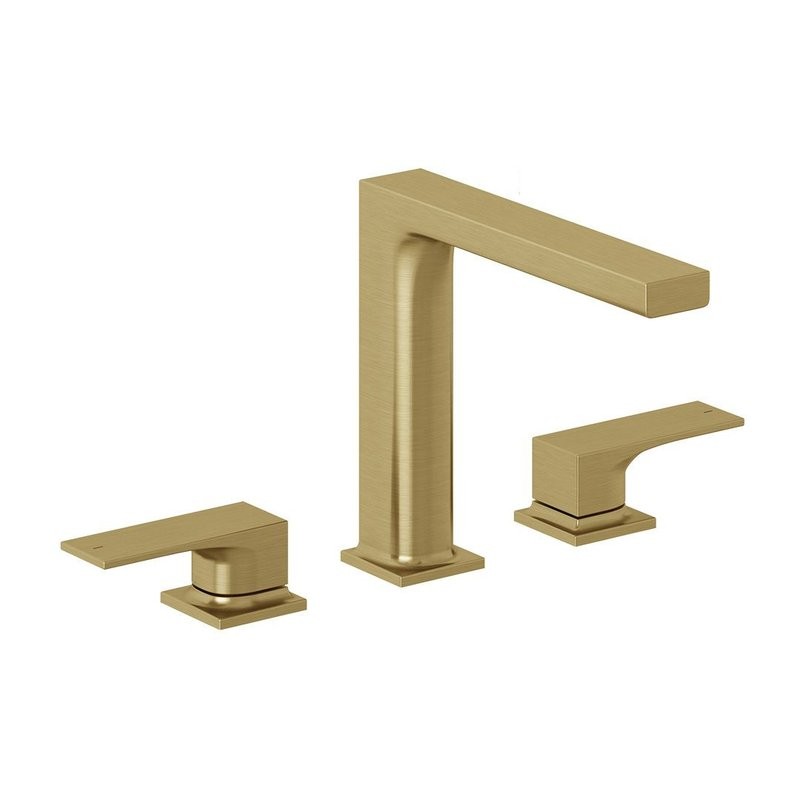 Смеситель для раковины Kludi Decus 54393N075 брашированное золото