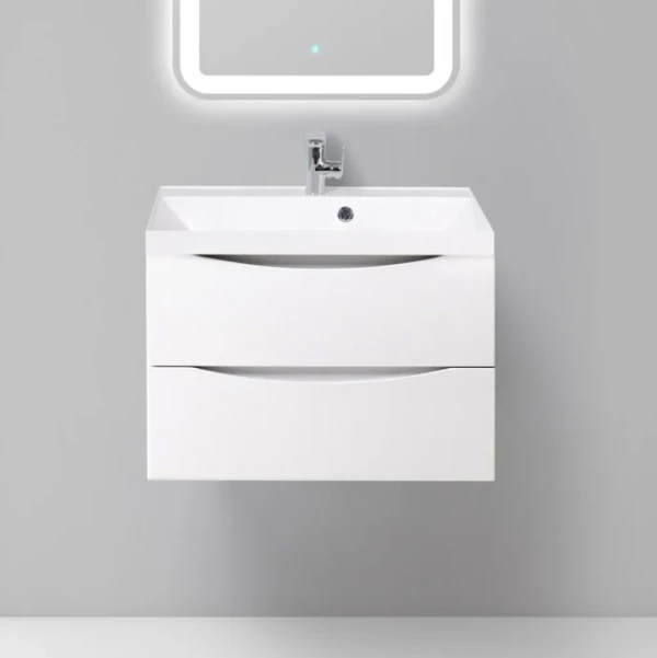 Тумба под раковину BelBagno Marino 70 bianco lucido