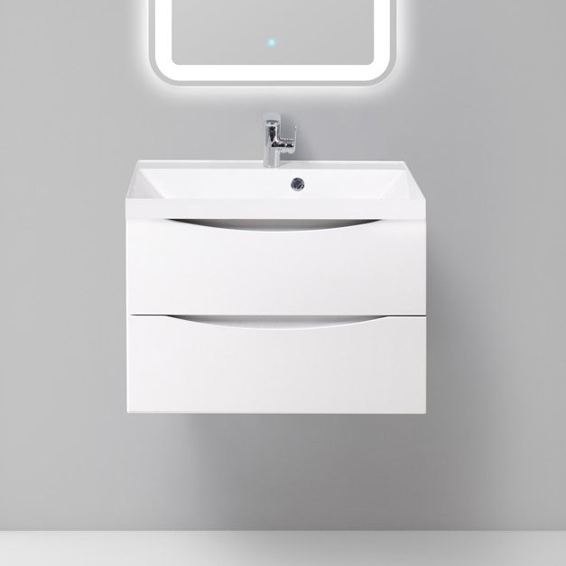 Тумба под раковину BelBagno Marino 70 bianco lucido