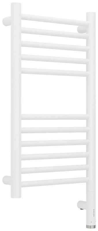 Полотенцесушитель электрический Сунержа Богема 3.1 30-6005-6030 70x35 см, подключение справа, матовый белый, лесенка