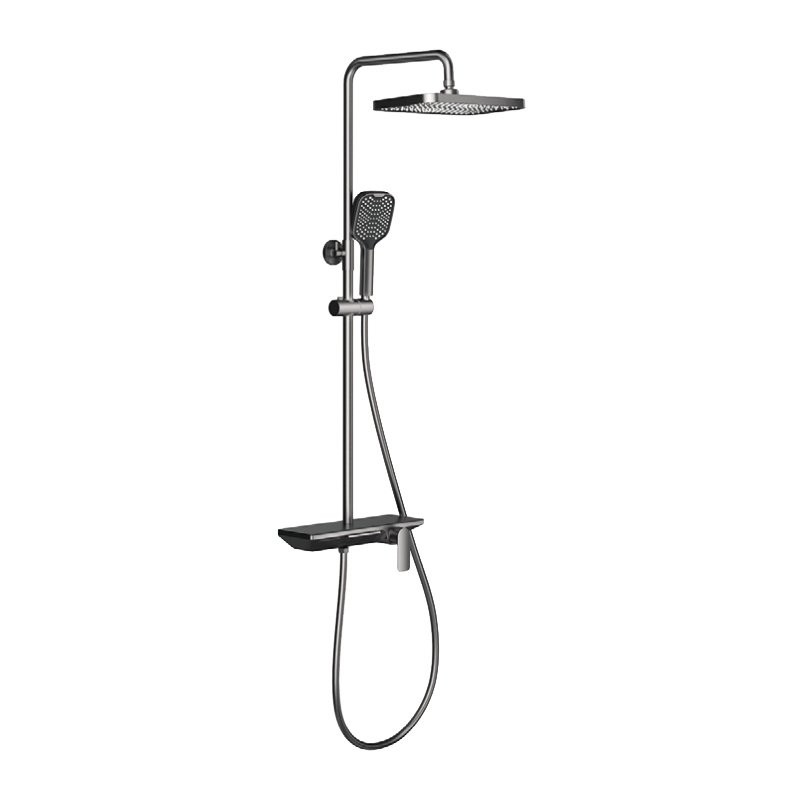 Душевая стойка Gappo G96 G2496-19 оружейная сталь