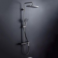 Душевая стойка Gappo G96 G2496-19 оружейная сталь