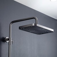 Душевая стойка Gappo G96 G2496-19 оружейная сталь