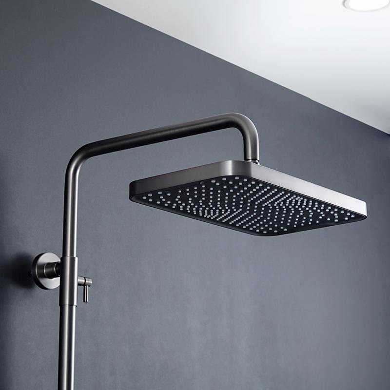 Душевая стойка Gappo G96 G2496-19 оружейная сталь