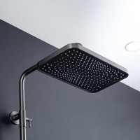 Душевая стойка Gappo G96 G2496-19 оружейная сталь