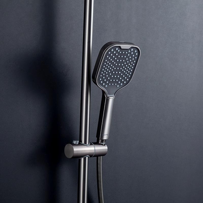 Душевая стойка Gappo G96 G2496-19 оружейная сталь