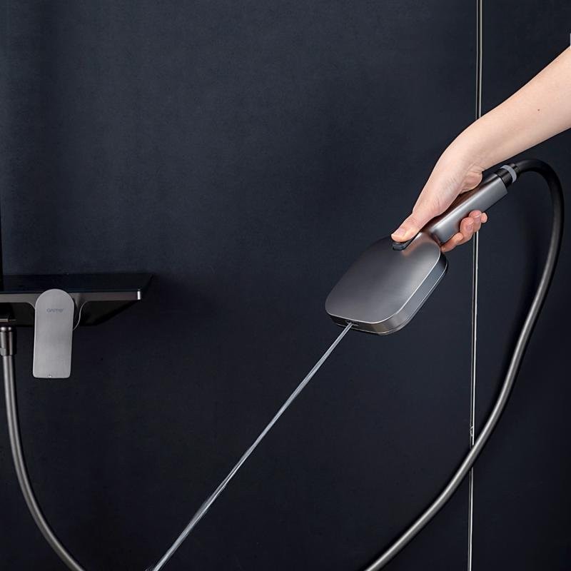 Душевая стойка Gappo G96 G2496-19 оружейная сталь