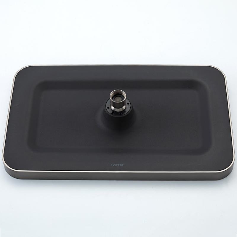 Душевая стойка Gappo G96 G2496-19 оружейная сталь