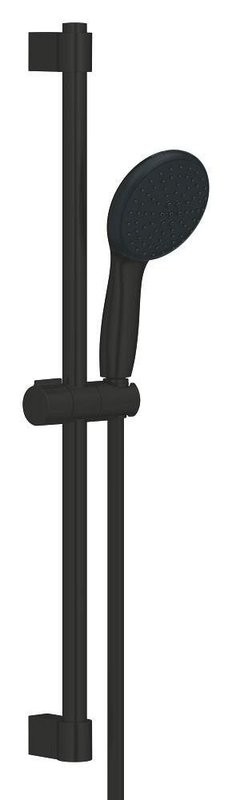 Душевой гарнитур GROHE Tempesta 110 2jet со штангой 60 см, матовый черный (269152433)