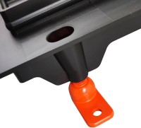 Душевой трап (лоток) MCH Chudej Medium CH850MC 85 см, решетка матовая черная, с сифоном