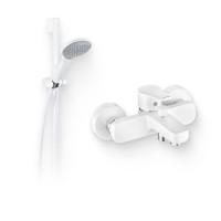 Душевой комплект Смеситель Kludi Pure&Easy 376819165 + Гарнитур Freshline 1S 6784091-00