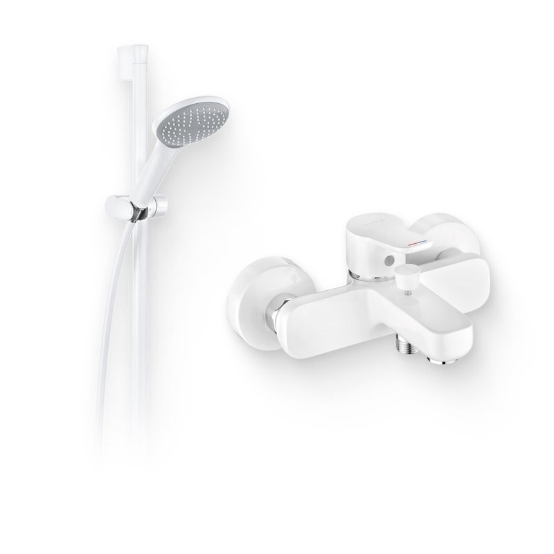 Душевой комплект Смеситель Kludi Pure&Easy 376819165 + Гарнитур Freshline 1S 6784091-00