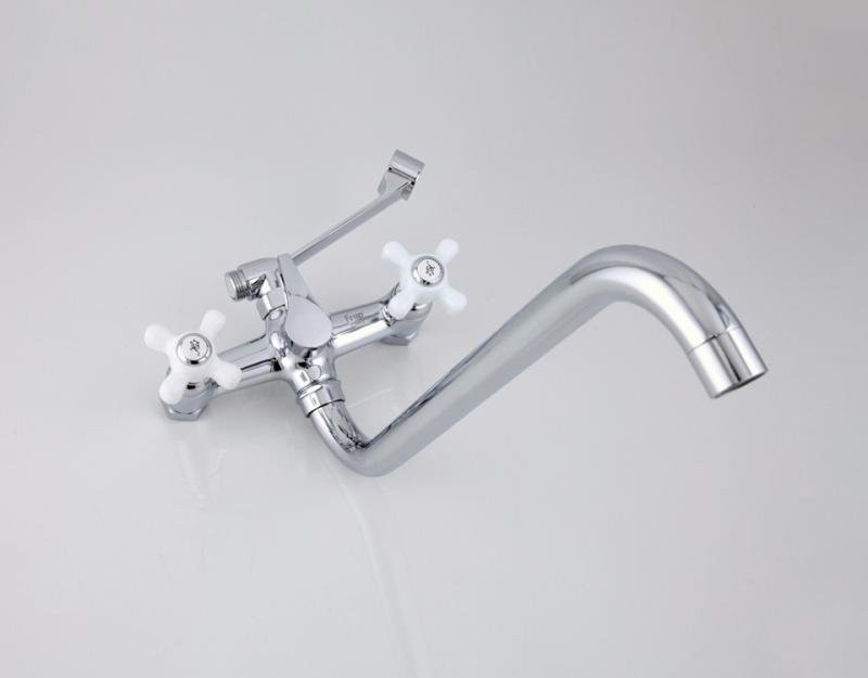 Смеситель с длинным изливом для ванны Frap H18 F2618 хром