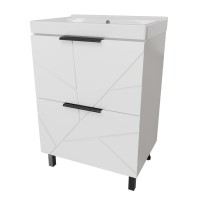 Тумба д/ванной "Гранд-60" под ум.Fest-60 (Sanita Lux) (ПВХ)