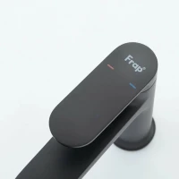 Смеситель для раковины Frap H85 F1085-6 черный Смеситель для раковины Frap H85 F1085-6 черный