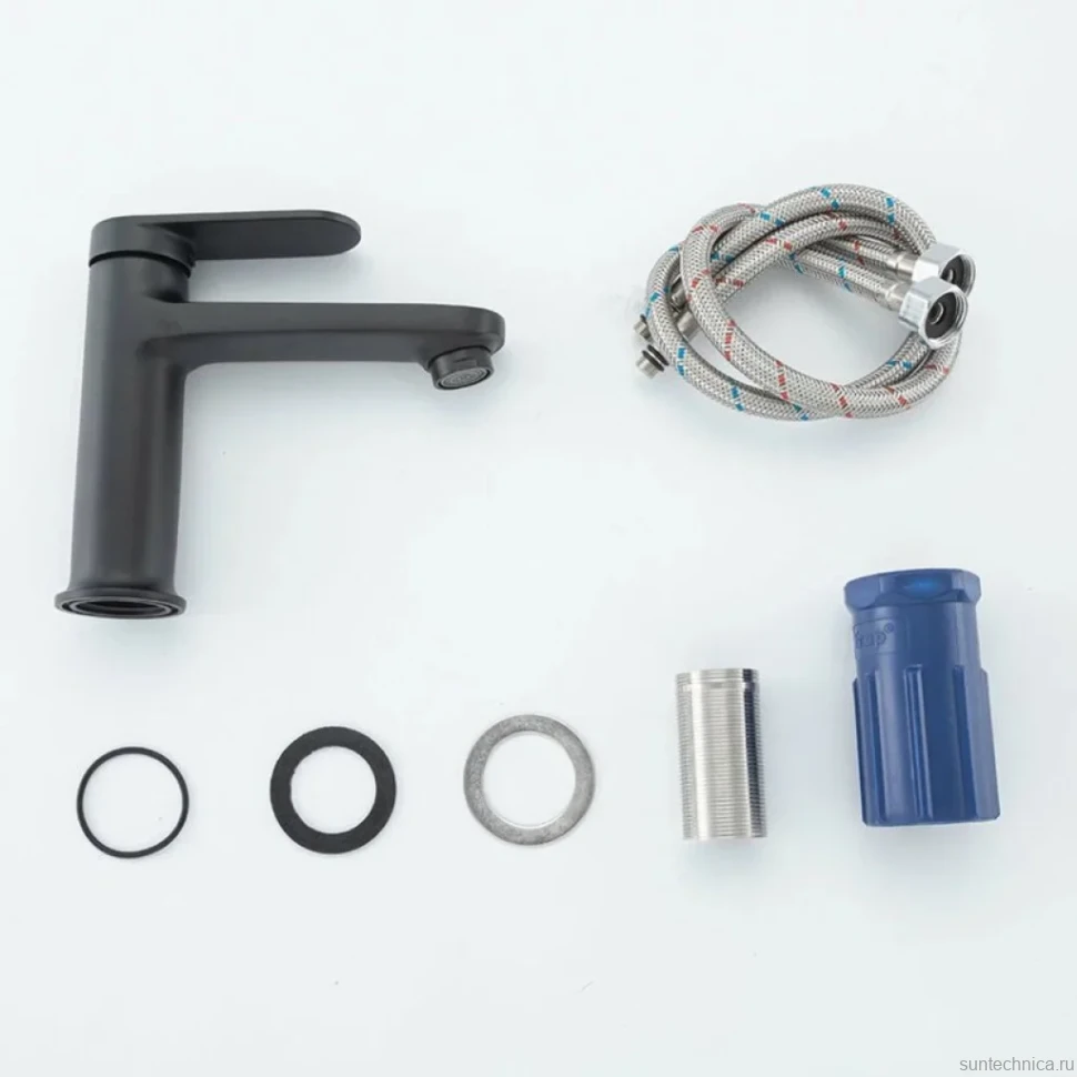 Смеситель для раковины Frap H85 F1085-6 черный