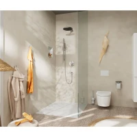 Термостатический смеситель встраиваемый Hansgrohe ShowerSelect Comfort S 15554000 хром Термостатический смеситель встраиваемый Hansgrohe ShowerSelect Comfort S 15554000 хром