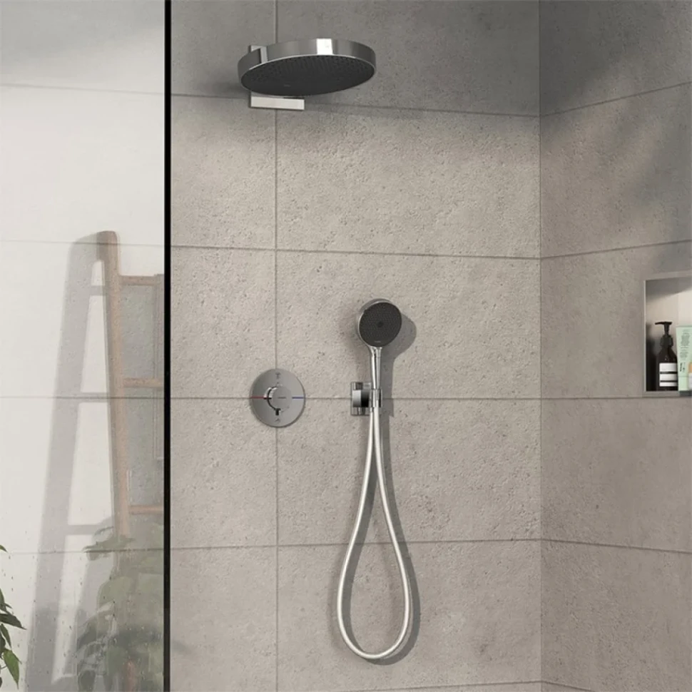 Термостатический смеситель встраиваемый Hansgrohe ShowerSelect Comfort S 15554000 хром