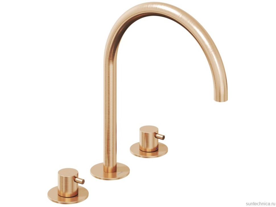 Смеситель для раковины Ravak Espirit ES  018.60 RGB брашированное розовое золото