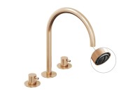 Смеситель для раковины Ravak Espirit ES  018.60 RGB брашированное розовое золото