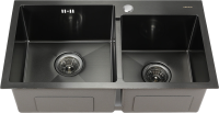 Мойка кухонная Melana S7240HB графит