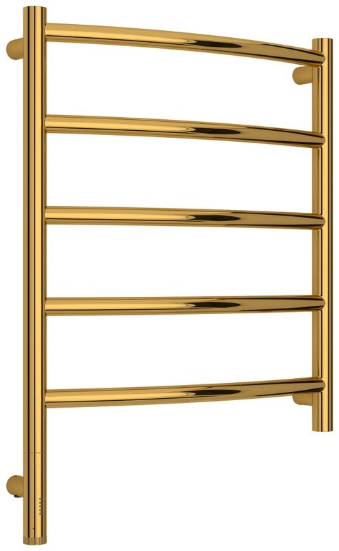 Полотенцесушитель электрический Сунержа Галант 3.1 03-6000-6050 70x55 см, подключение слева, золото, лесенка