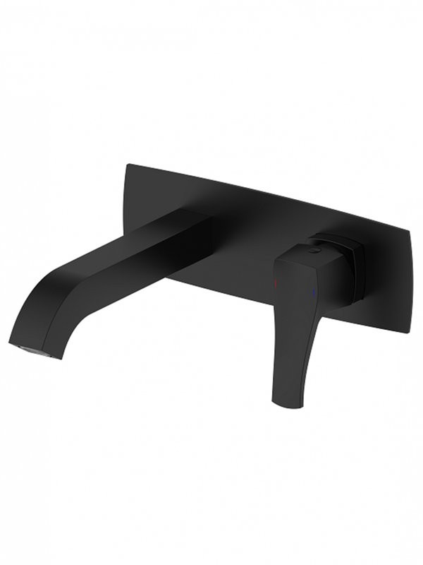 Смеситель для раковины Wonzon & Woghand Flex WW-88869072-MB С ВНУТРЕННЕЙ ЧАСТЬЮ, черный матовый