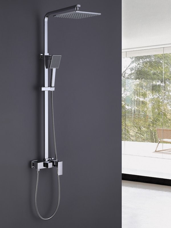 Душевая стойка Abber Daheim AF8220L хром