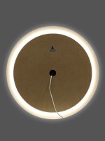 Зеркало круглое Art&Max Napoli 60 черное