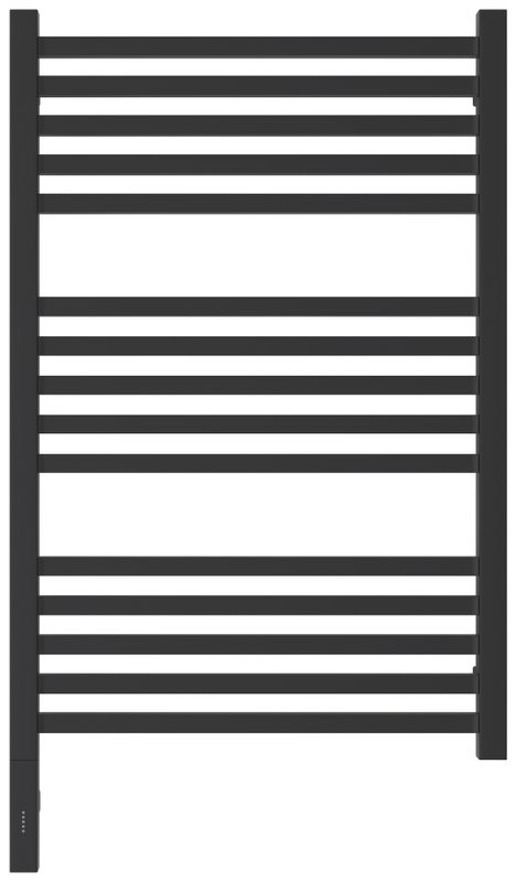 Полотенцесушитель электрический Сунержа Модус 3.1 31-5900-8050 90x55 см, подключение слева, матовый черный, лесенка