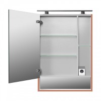 Зеркало-шкаф Roca The Gap Original 60, терракота, с подсветкой