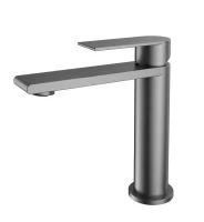 Смеситель для раковины Vincea Vogue SS VBF-2VS1GM вороненая сталь Смеситель для раковины Vincea Vogue SS VBF-2VS1GM вороненая сталь
