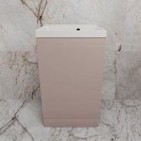 Тумба под раковину без столешницы Style Line Моно 50 напольная, санд пудровый