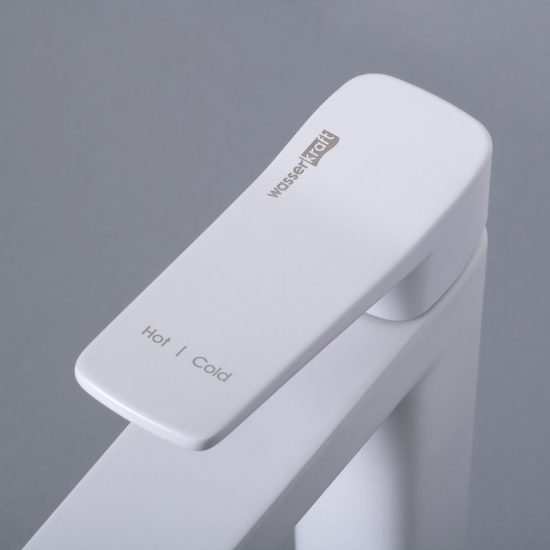 Смеситель для накладной раковины 2303H WasserKRAFT, Белый