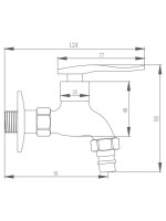 Кран Haiba HB522 хром Кран Haiba HB522 хром